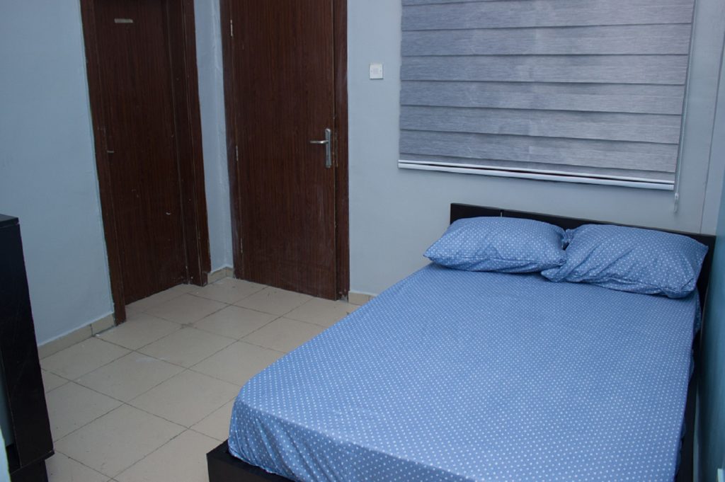 Renovated the Resident Doctors call room at the Children's Emergency Centre, LUTH. Sponsored by Cussons baby and Premier