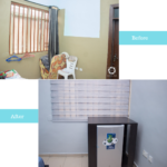 Doctors call room Before and after _ Lluvia health