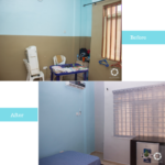 Doctors call room Before and after _ Lluvia health 2